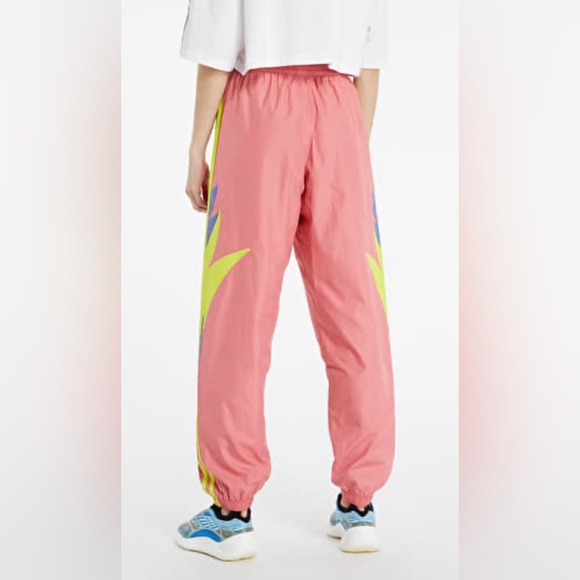 ADIDAS Originals Fakten Joggers Track Pants Hazy Rose Joy Purple Neon Retro - Picture 8 of 15